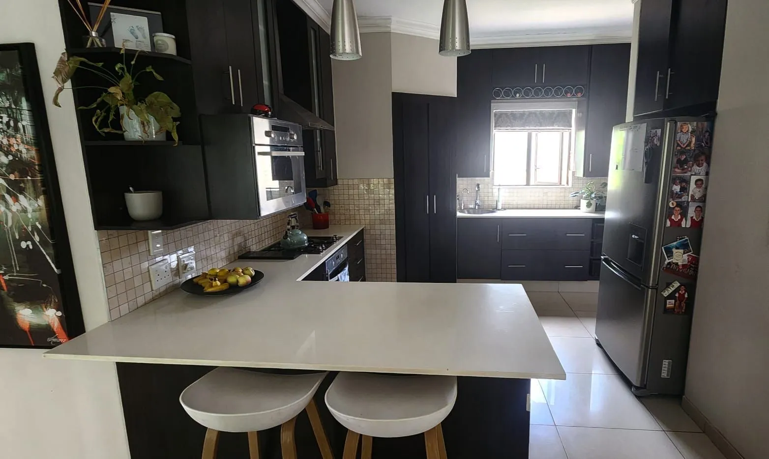 Quietly transformed: the kitchen before its transformation.