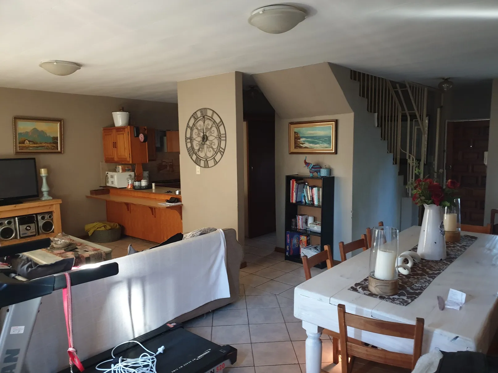 Room to feel at home: before the work.