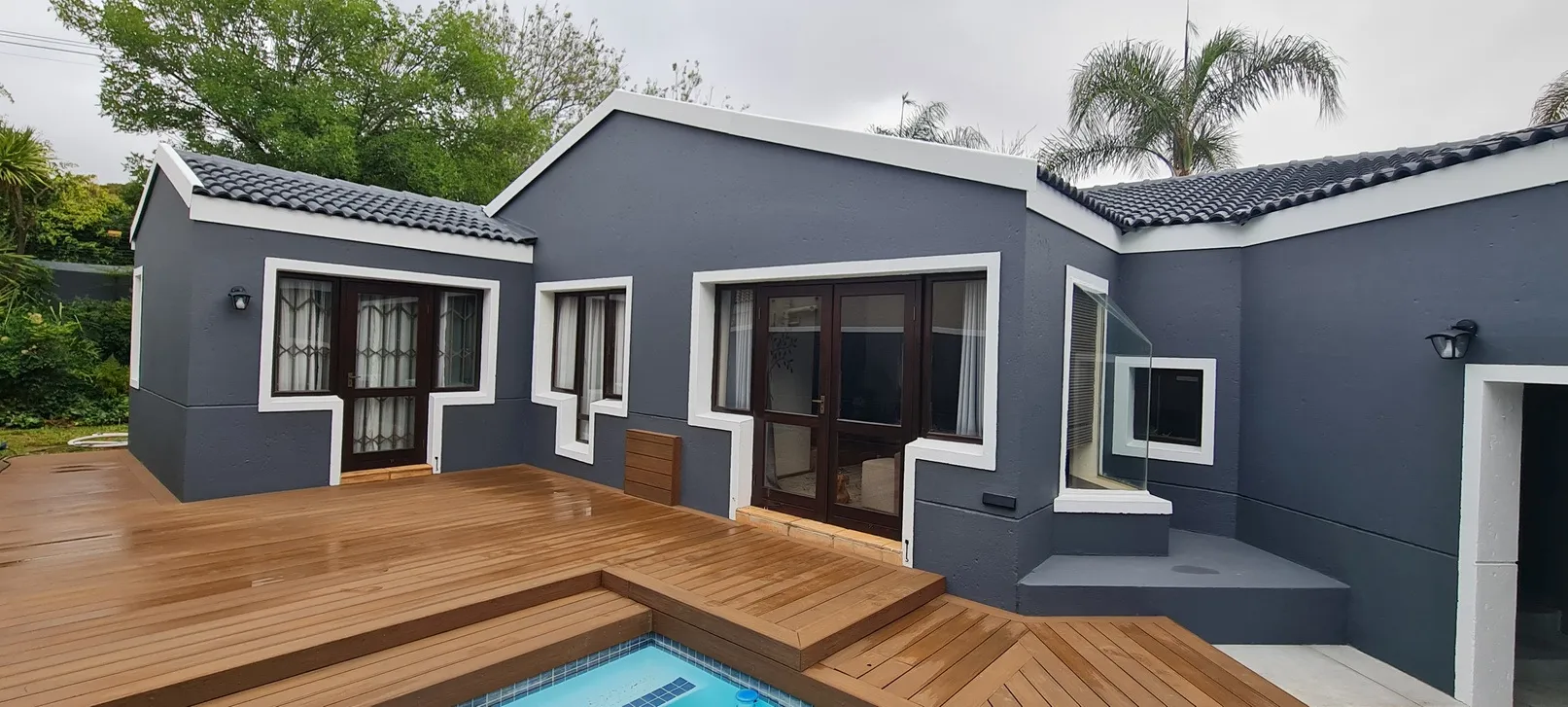 A new outlook: after painting and decorating.